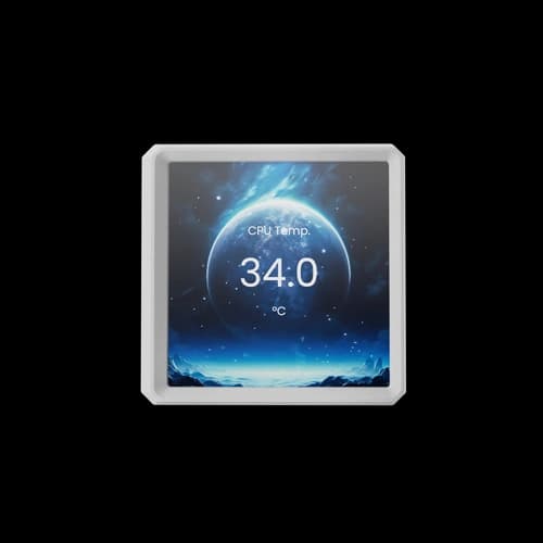 Gamdias AURA GL360 LCD White ARGB CPU Liquid Cooler